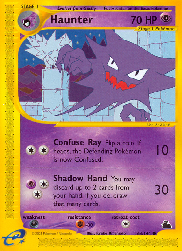 Haunter (63/144) [Skyridge] | Clutch Gaming