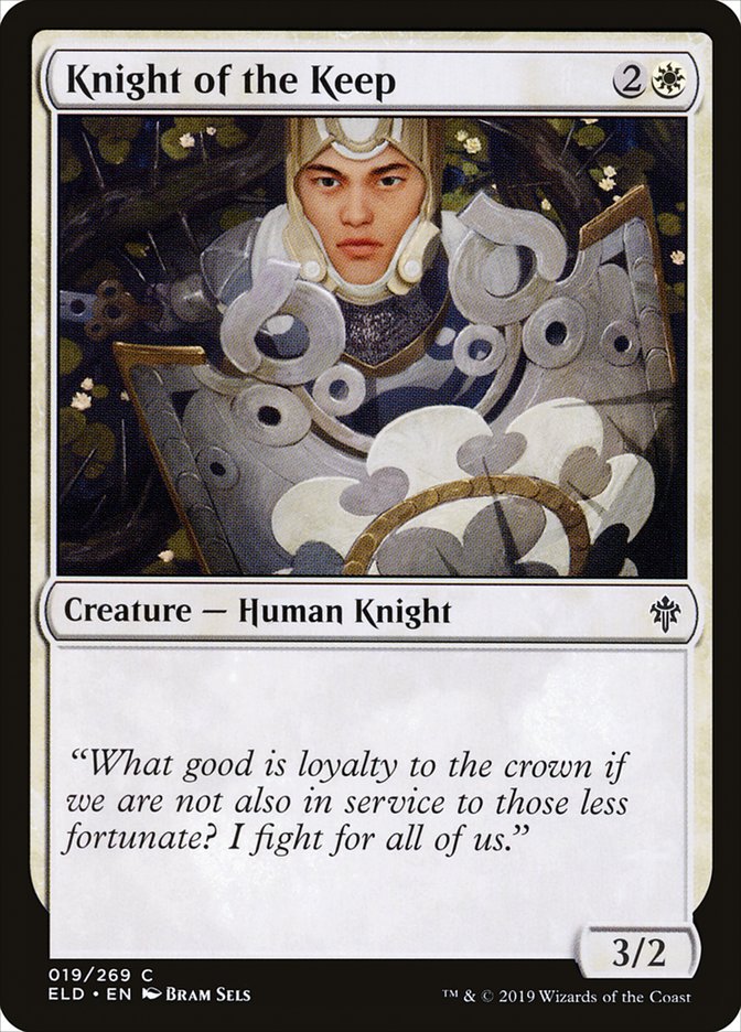 Knight of the Keep [Throne of Eldraine] | Clutch Gaming