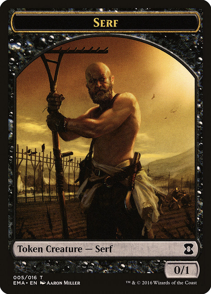 Serf Token [Eternal Masters Tokens] | Clutch Gaming