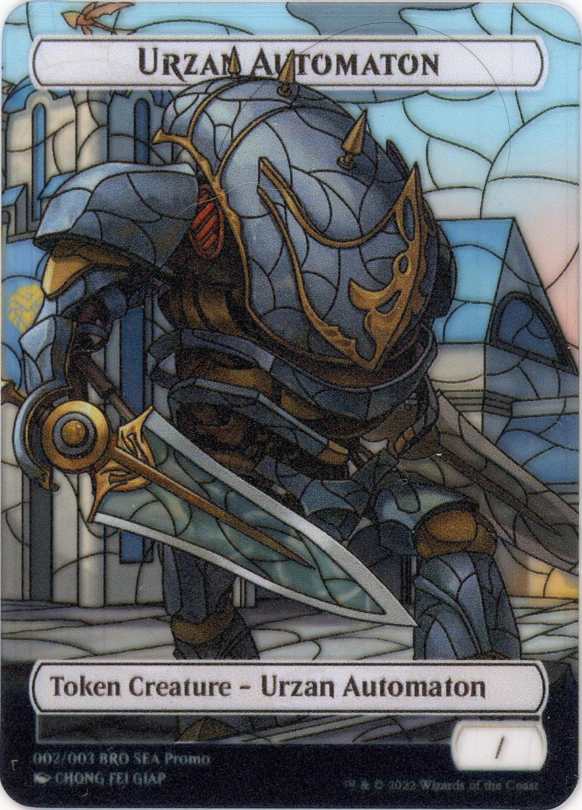 Urzan Automaton Token (SEA Exclusive) [The Brothers' War Tokens] | Clutch Gaming