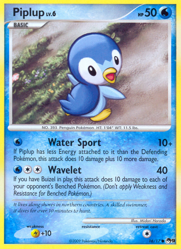 Piplup (16/17) [POP Series 9] | Clutch Gaming