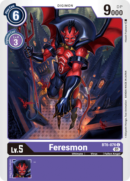 Feresmon [BT6-076] [Double Diamond] | Clutch Gaming