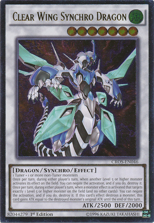 Clear Wing Synchro Dragon (UTR) [CROS-EN046] Ultimate Rare | Clutch Gaming