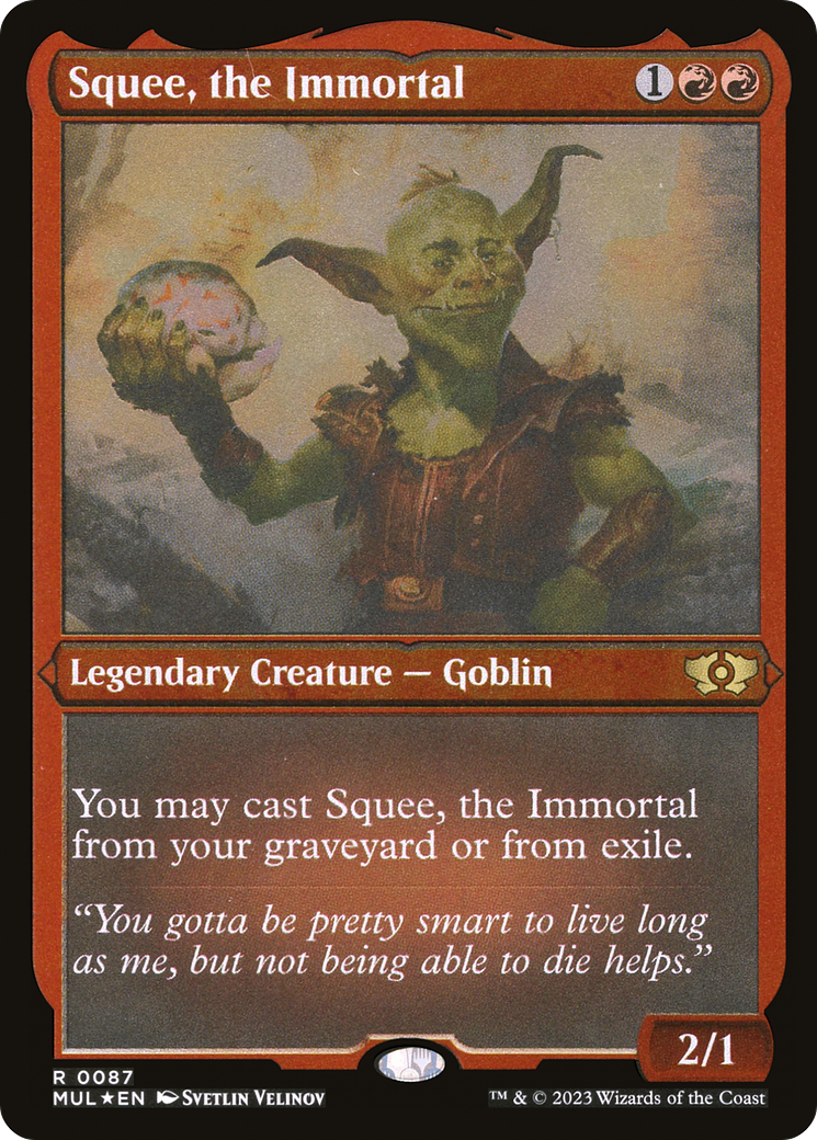 Squee, the Immortal (Foil Etched) [Multiverse Legends] | Clutch Gaming