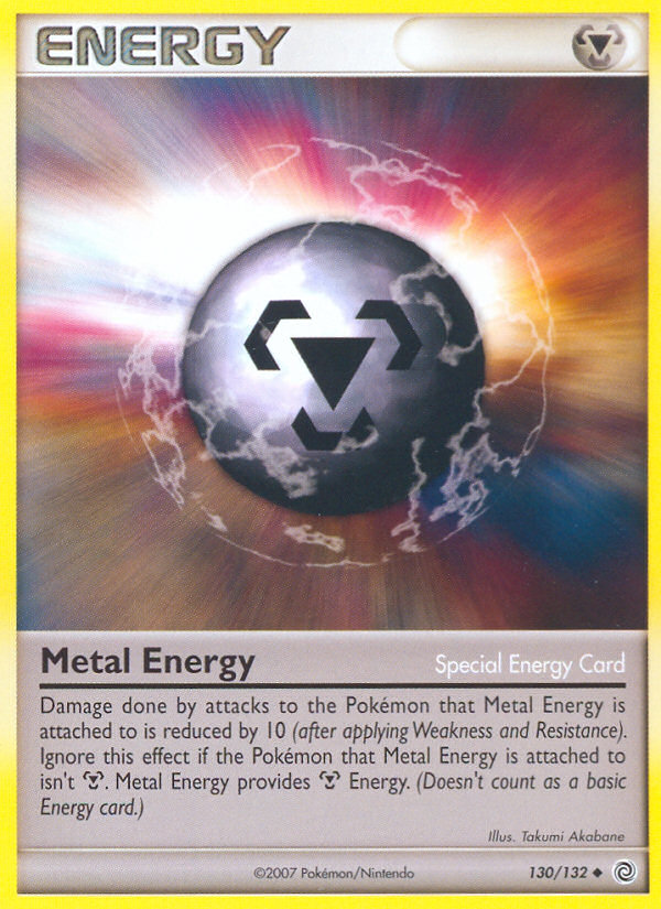 Metal Energy (130/132) [Diamond & Pearl: Secret Wonders] | Clutch Gaming