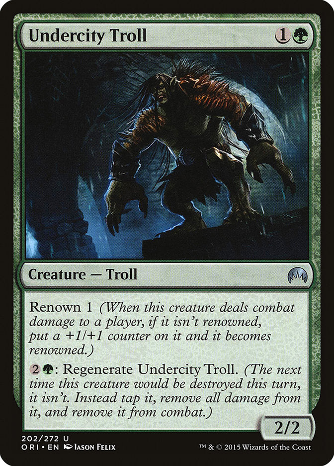 Undercity Troll [Magic Origins] | Clutch Gaming