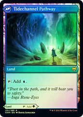 Barkchannel Pathway // Tidechannel Pathway [Kaldheim Prerelease Promos] | Clutch Gaming