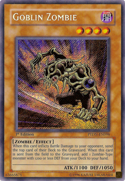 Goblin Zombie [PTDN-EN098] Secret Rare | Clutch Gaming