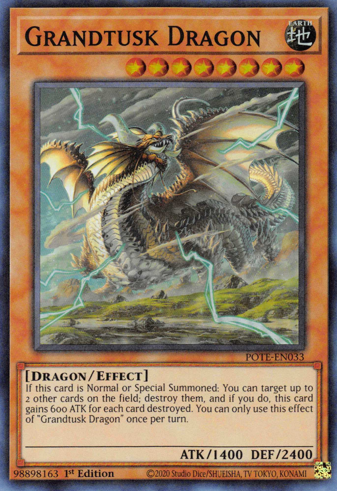 Grandtusk Dragon [POTE-EN033] Super Rare | Clutch Gaming