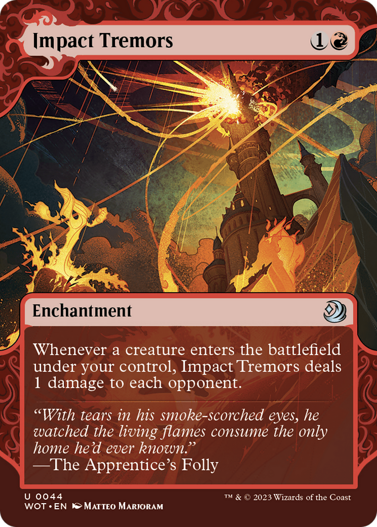 Impact Tremors [Wilds of Eldraine: Enchanting Tales] | Clutch Gaming