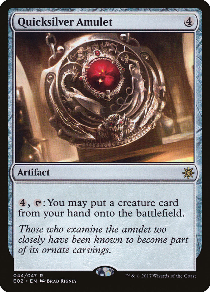 Quicksilver Amulet [Explorers of Ixalan] | Clutch Gaming