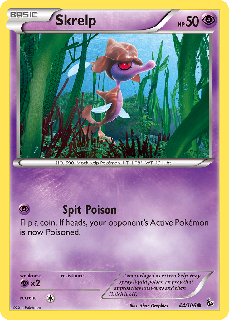 Skrelp (44/106) [XY: Flashfire] | Clutch Gaming