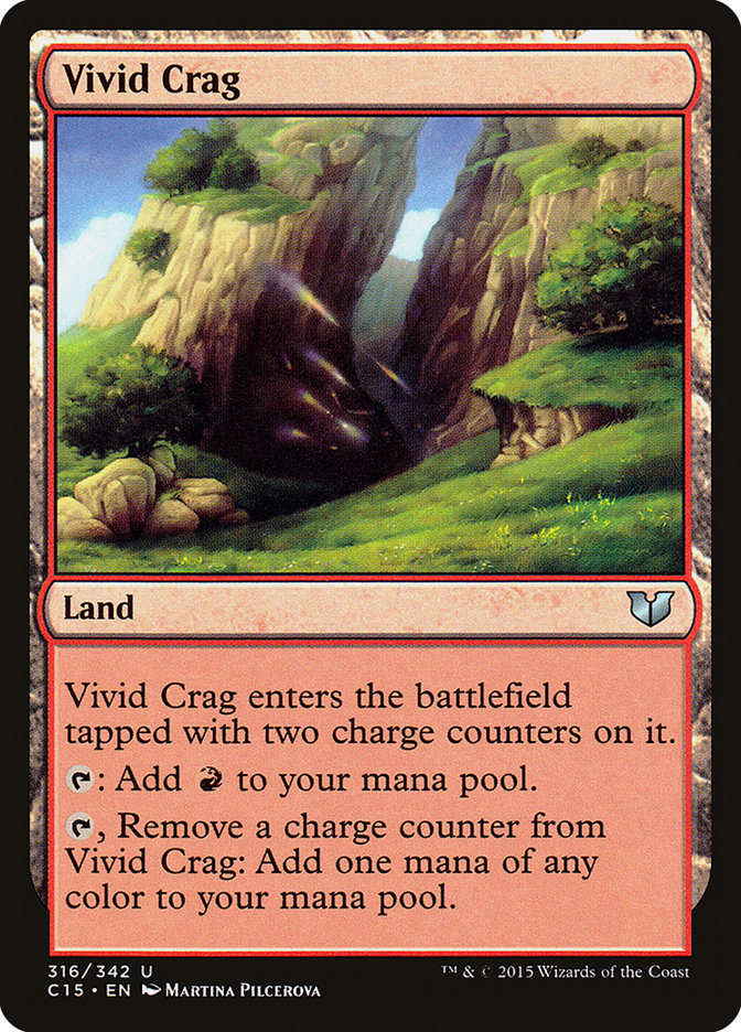 Vivid Crag [Commander 2015] | Clutch Gaming