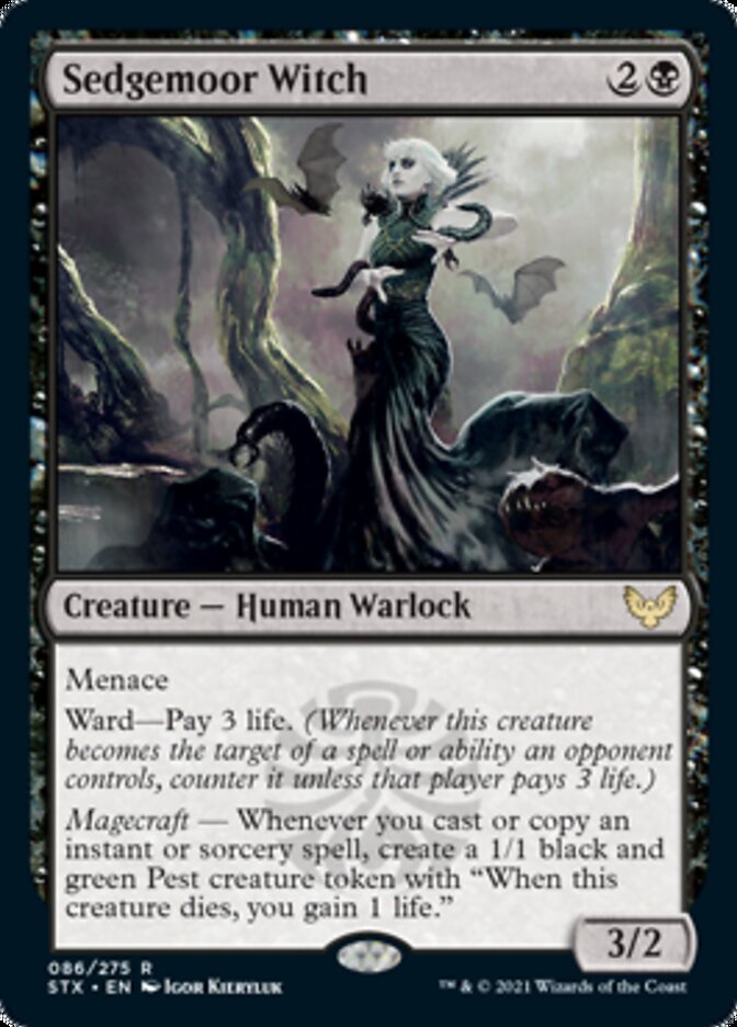 Sedgemoor Witch [Strixhaven: School of Mages] | Clutch Gaming