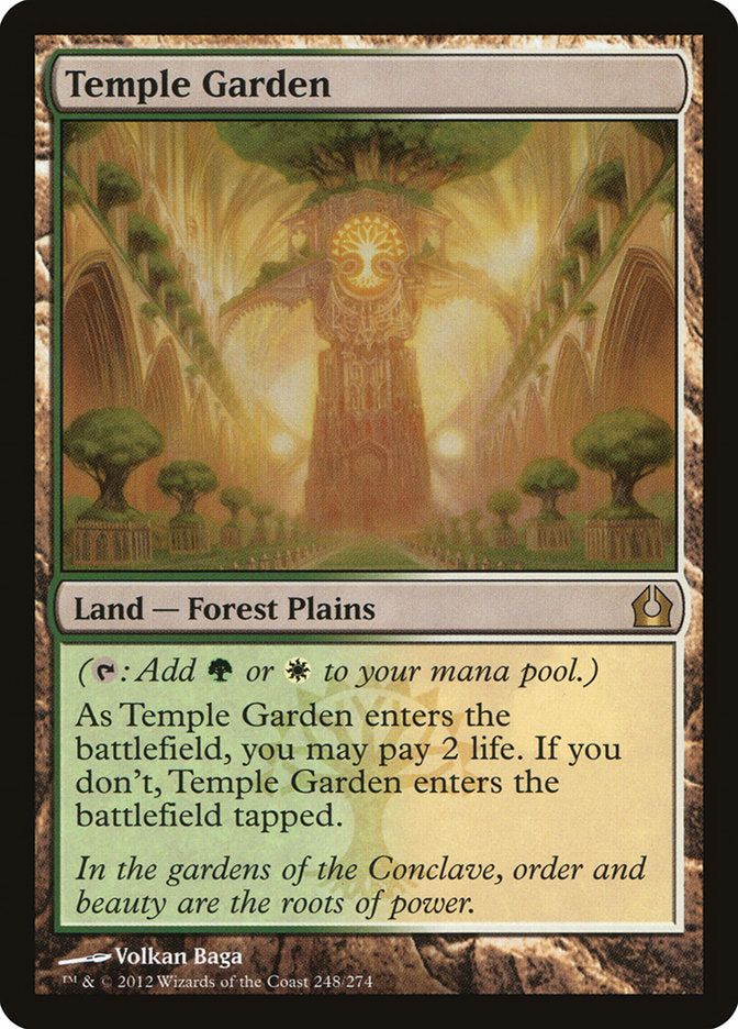 Temple Garden [Return to Ravnica] | Clutch Gaming