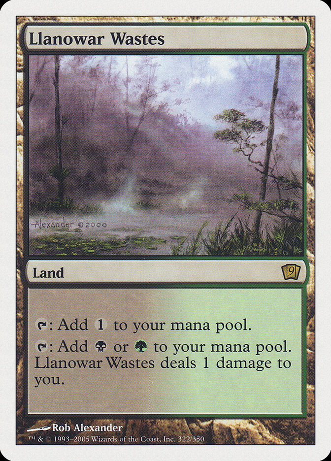 Llanowar Wastes [Ninth Edition] | Clutch Gaming