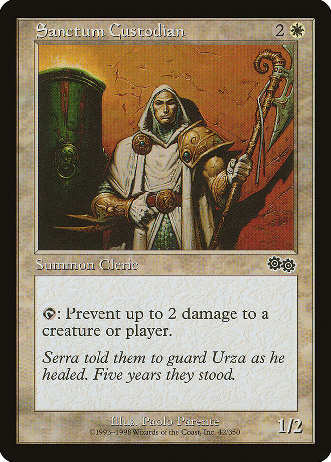 Sanctum Custodian [Urza's Saga] | Clutch Gaming