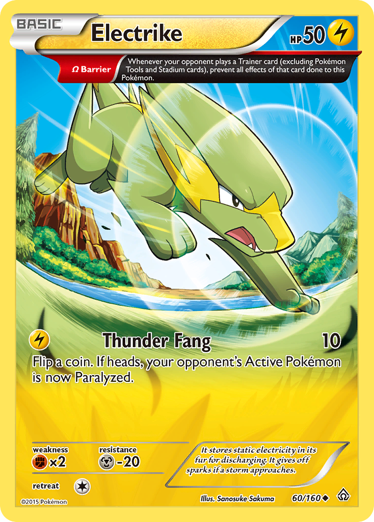 Electrike (60/160) [XY: Primal Clash] | Clutch Gaming