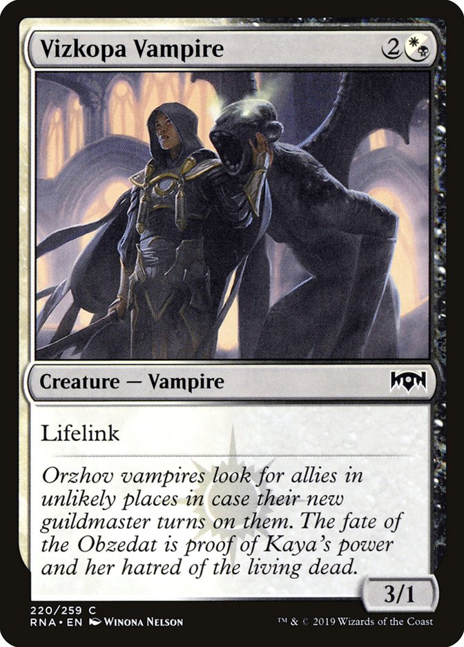 Vizkopa Vampire [Ravnica Allegiance] | Clutch Gaming