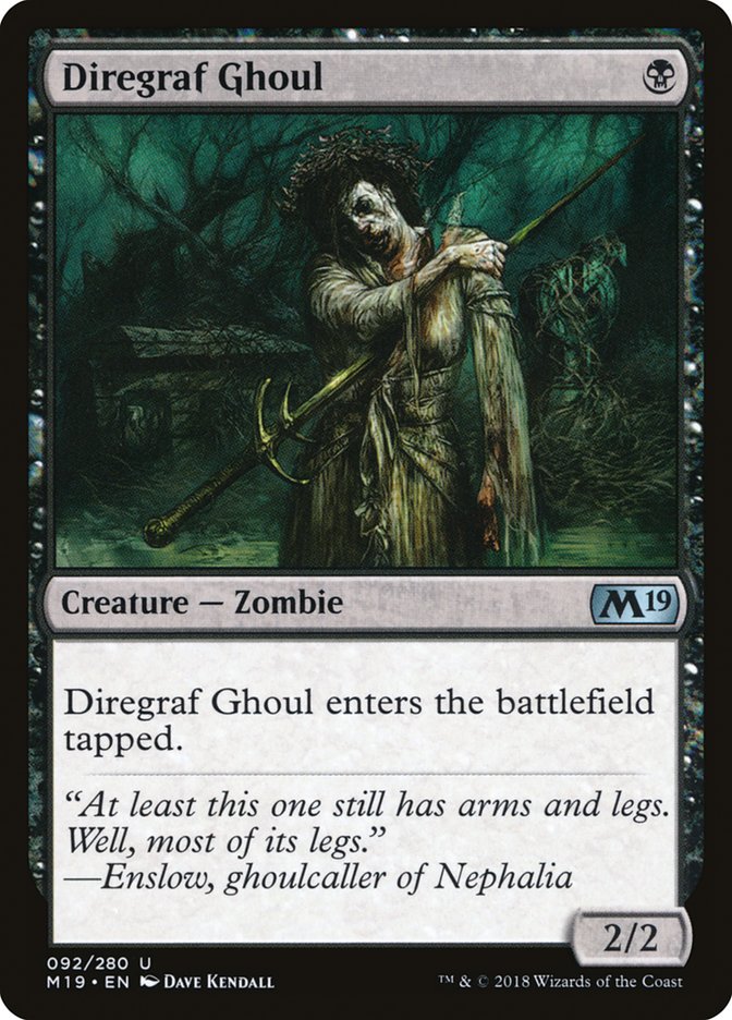 Diregraf Ghoul [Core Set 2019] | Clutch Gaming