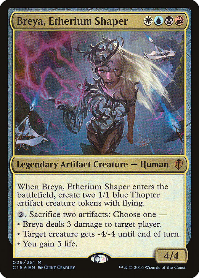 Breya, Etherium Shaper [Commander 2016] | Clutch Gaming