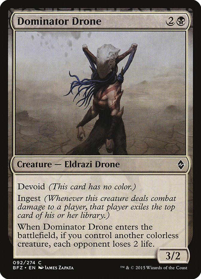 Dominator Drone [Battle for Zendikar] | Clutch Gaming