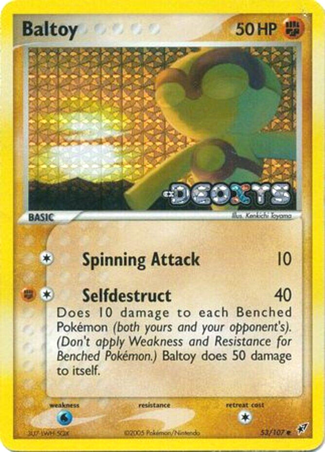 Baltoy (53/107) (Stamped) [EX: Deoxys] | Clutch Gaming