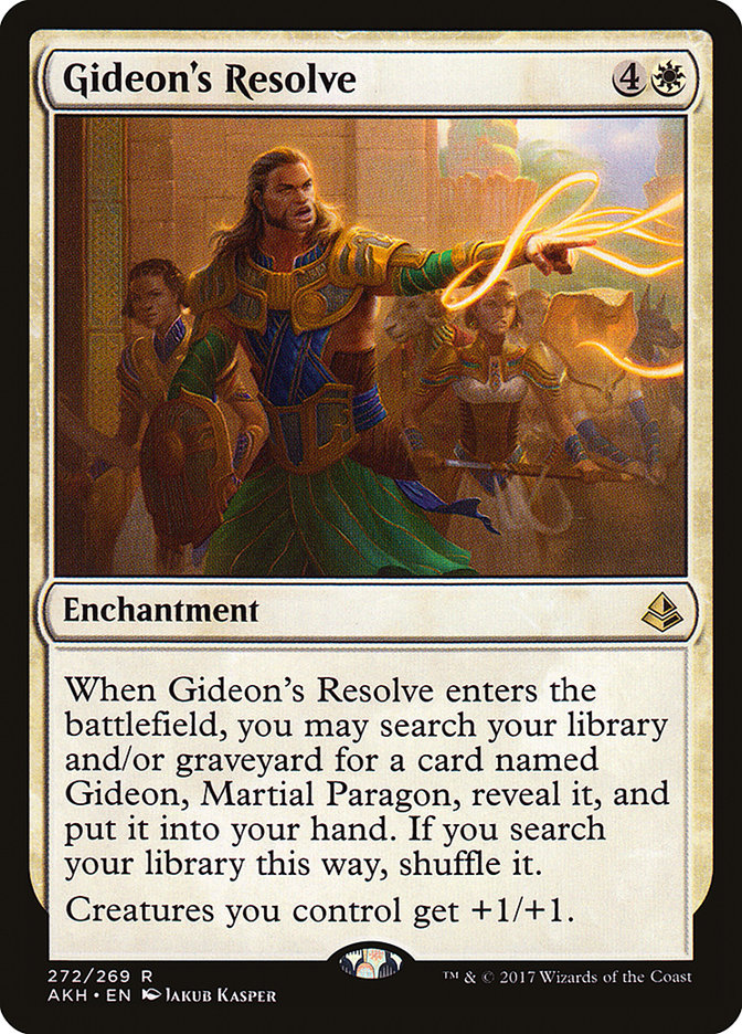 Gideon's Resolve [Amonkhet] | Clutch Gaming