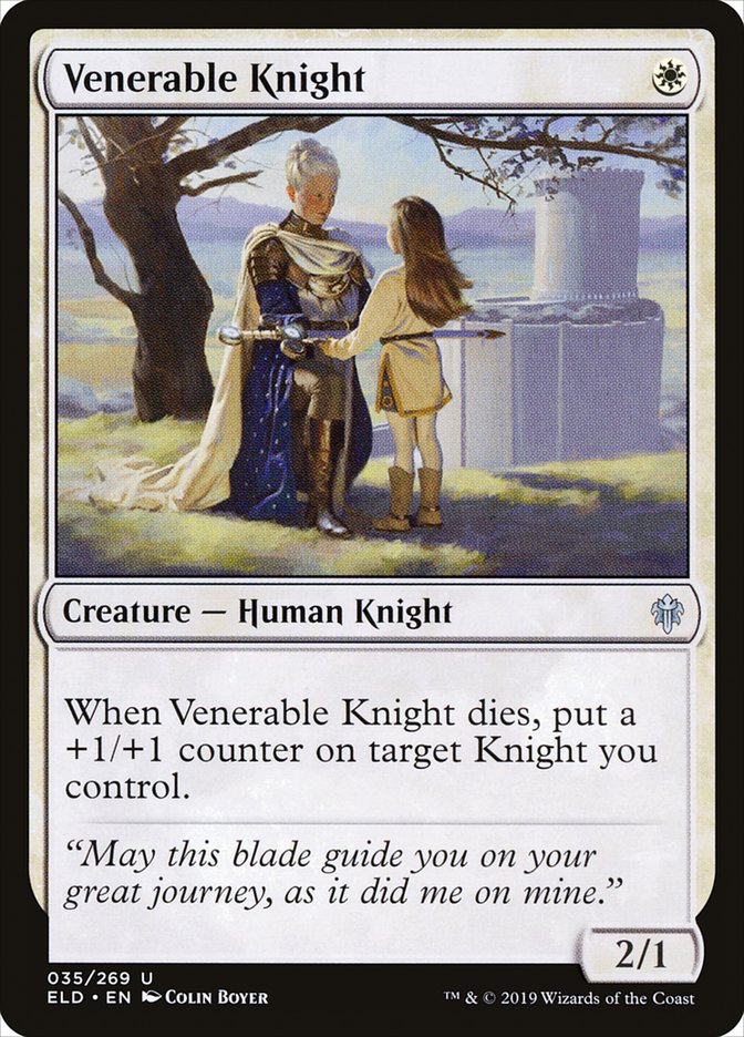 Venerable Knight [Throne of Eldraine] | Clutch Gaming