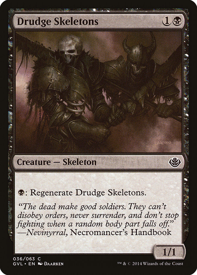 Drudge Skeletons (Garruk vs. Liliana) [Duel Decks Anthology] | Clutch Gaming