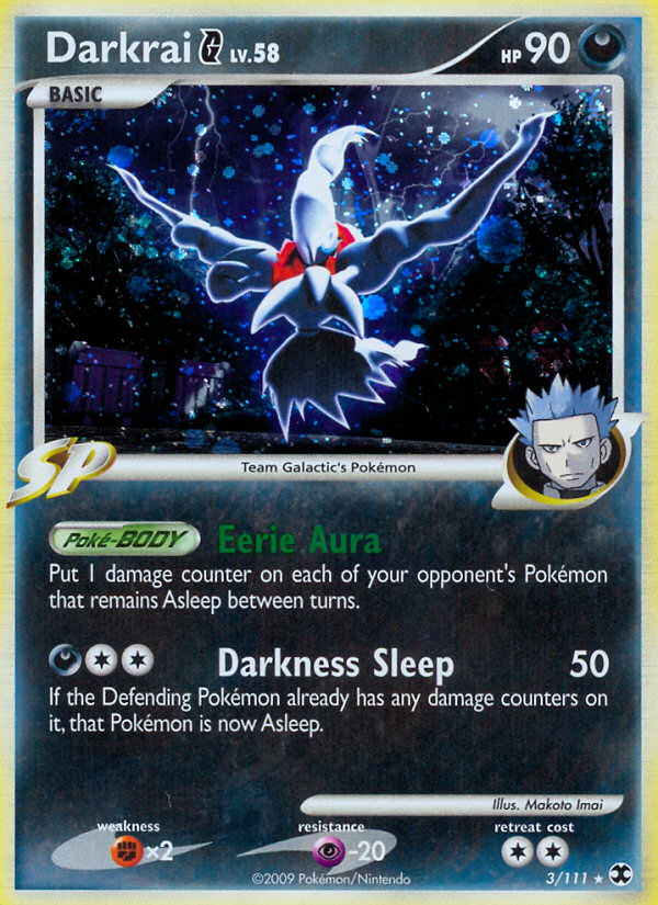 Darkrai G (3/111) [Platinum: Rising Rivals] | Clutch Gaming