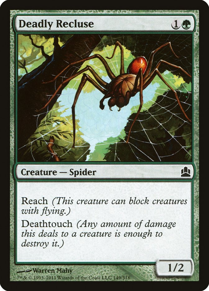 Deadly Recluse [Commander 2011] | Clutch Gaming