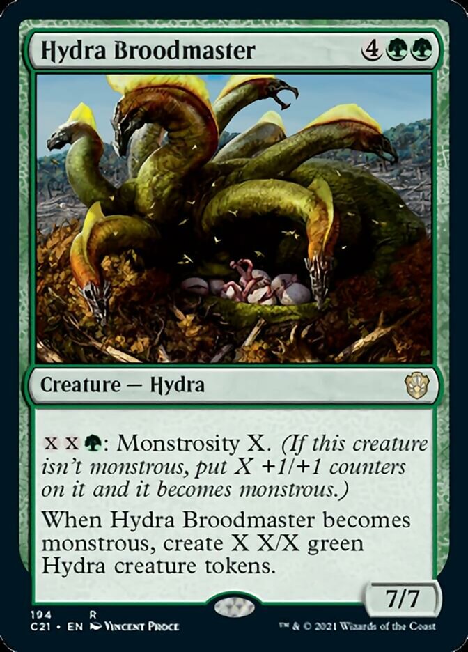 Hydra Broodmaster [Commander 2021] | Clutch Gaming