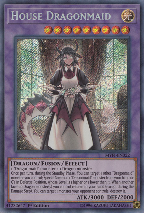 House Dragonmaid [MYFI-EN022] Secret Rare | Clutch Gaming