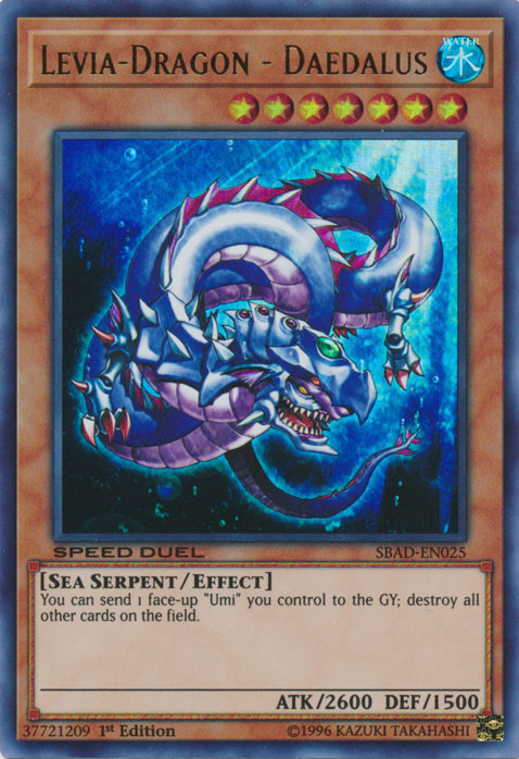 Levia-Dragon - Daedalus [SBAD-EN025] Ultra Rare | Clutch Gaming