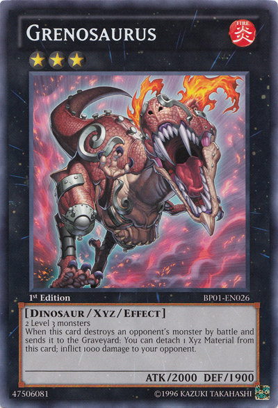 Grenosaurus [BP01-EN026] Rare | Clutch Gaming