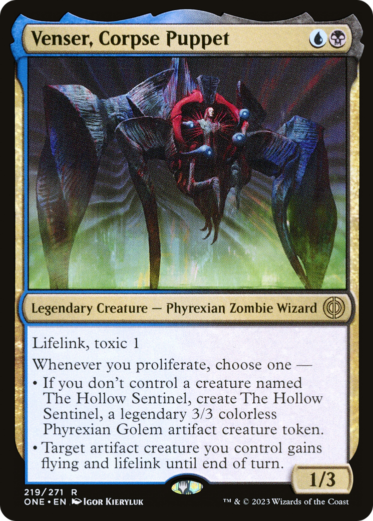 Venser, Corpse Puppet [Phyrexia: All Will Be One] | Clutch Gaming