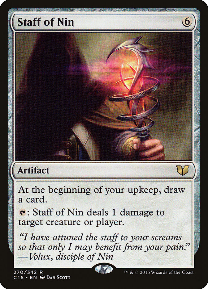 Staff of Nin [Commander 2015] | Clutch Gaming