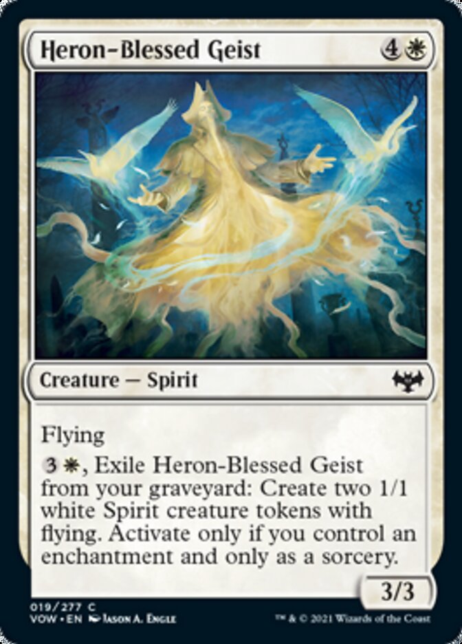 Heron-Blessed Geist [Innistrad: Crimson Vow] | Clutch Gaming