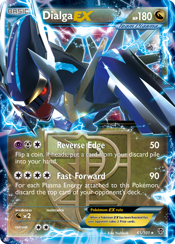 Dialga EX (65/101) [Black & White: Plasma Blast] | Clutch Gaming