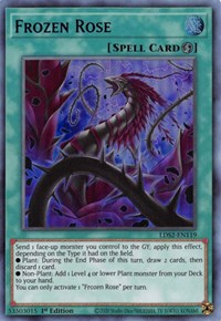 Frozen Rose (Blue) [LDS2-EN119] Ultra Rare | Clutch Gaming