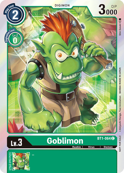 Goblimon [BT1-064] (Event Pack) [Release Special Booster Ver.1.0 Promos] | Clutch Gaming