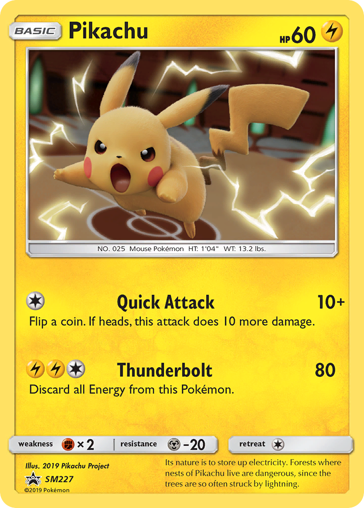 Pikachu (SM227) [Sun & Moon: Black Star Promos] | Clutch Gaming