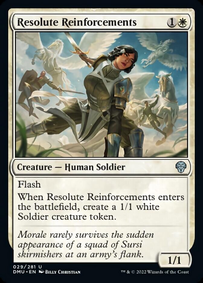 Resolute Reinforcements [Dominaria United] | Clutch Gaming