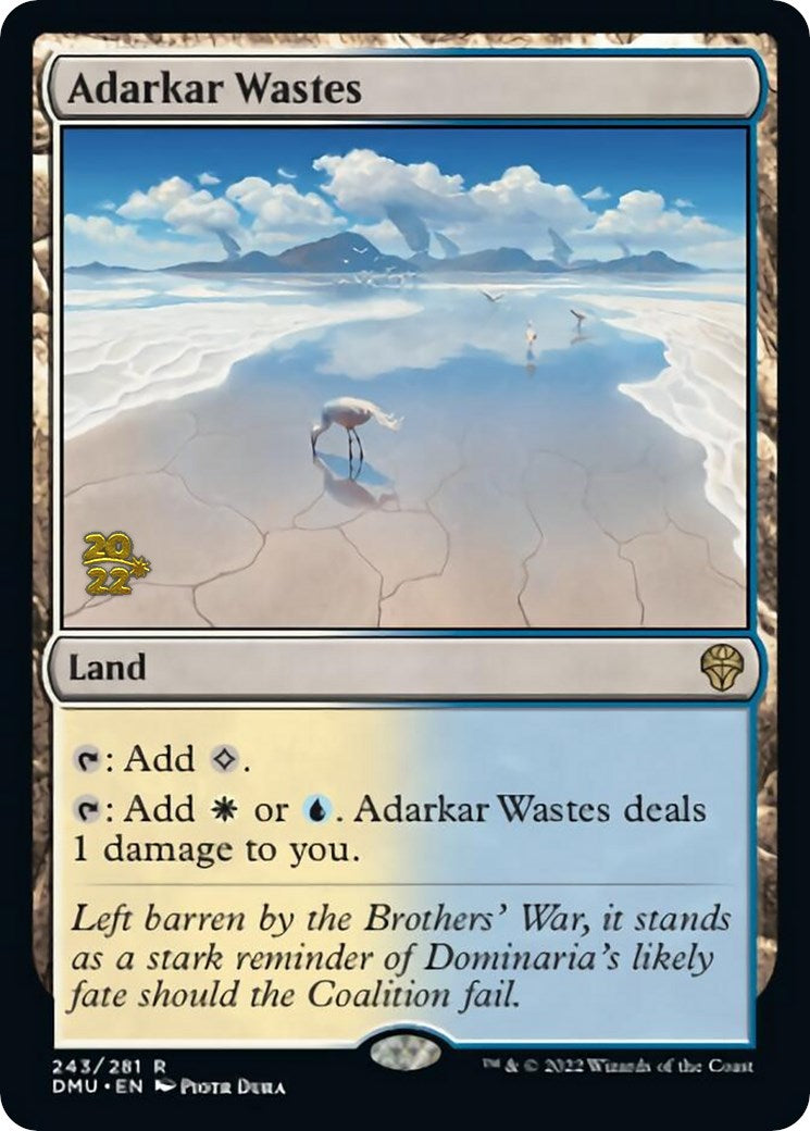 Adarkar Wastes [Dominaria United Prerelease Promos] | Clutch Gaming