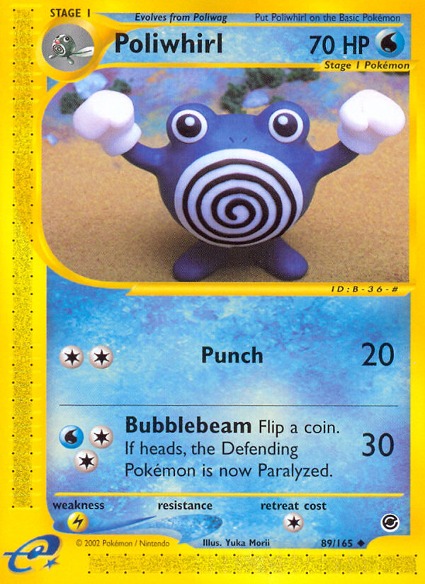 Poliwhirl (89/165) [Expedition: Base Set] | Clutch Gaming