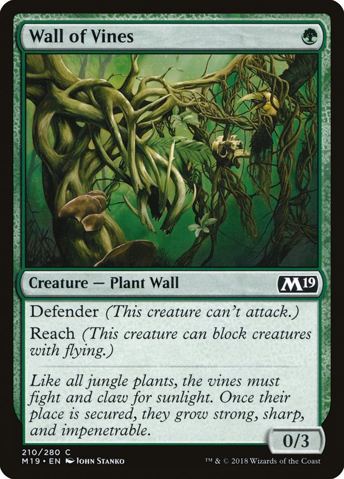 Wall of Vines [Core Set 2019] | Clutch Gaming