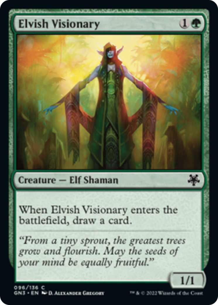 Elvish Visionary [Game Night: Free-for-All] | Clutch Gaming