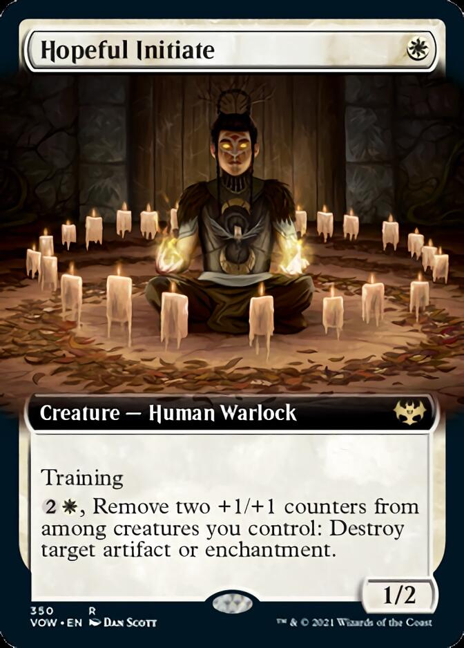 Hopeful Initiate (Extended Art) [Innistrad: Crimson Vow] | Clutch Gaming