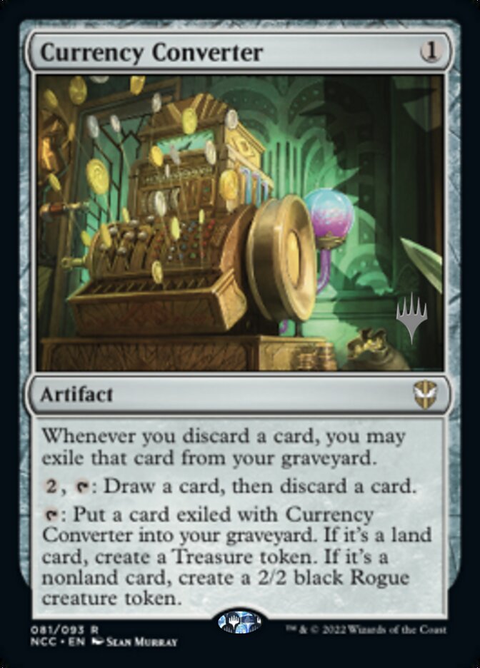 Currency Converter (Promo Pack) [Streets of New Capenna Commander Promos] | Clutch Gaming